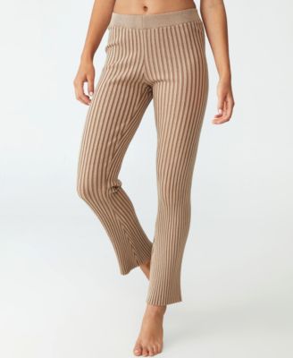 cotton on rib flare pants