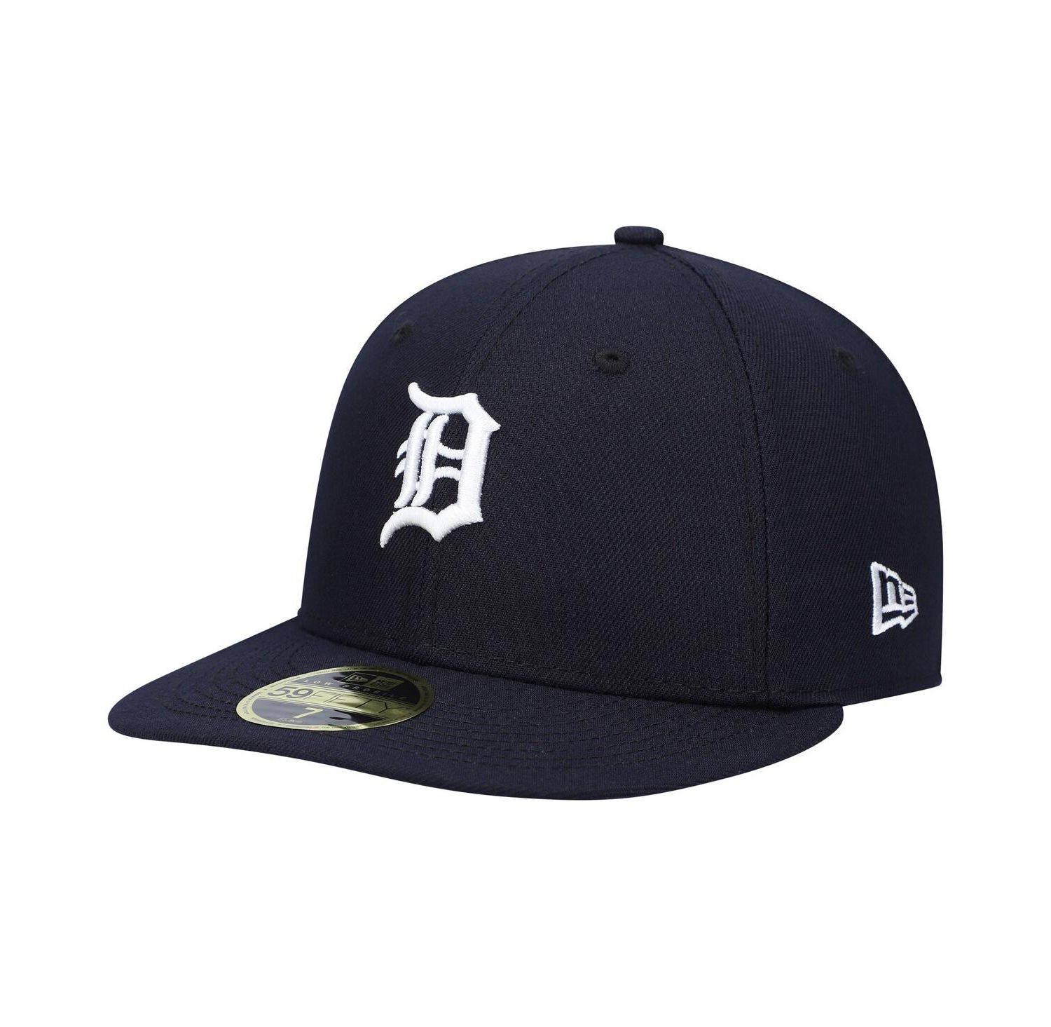 Men's Navy Detroit Tigers Authentic Collection On-Field Home Low Profile 59FIFTY Fitted Hat