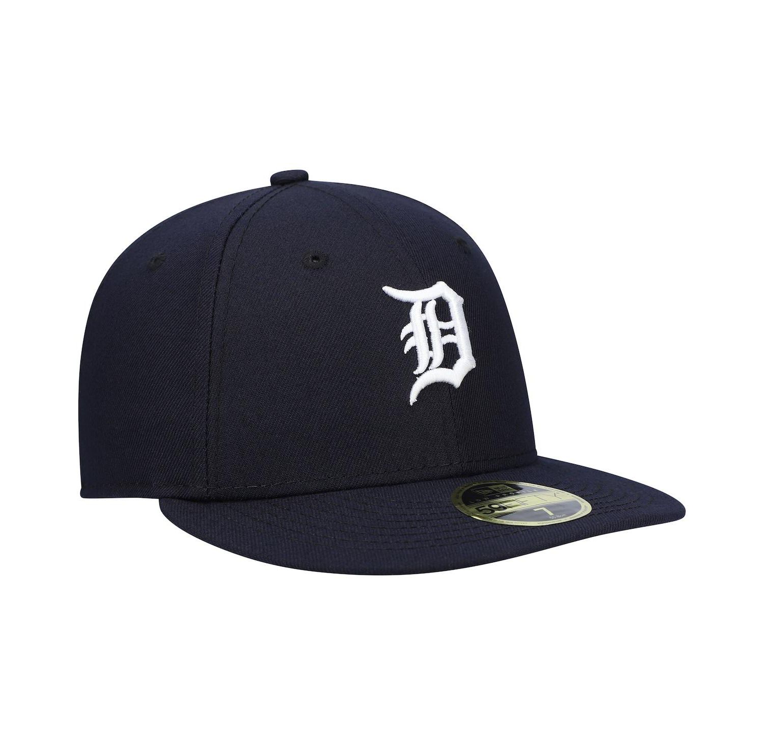 Men's Navy Detroit Tigers Authentic Collection On-Field Home Low Profile 59FIFTY Fitted Hat