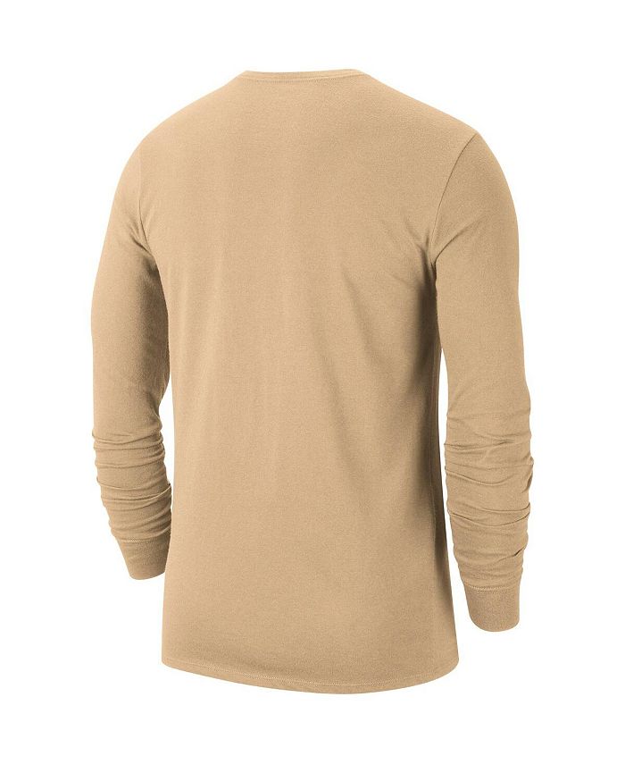Nike Men's Tan Oregon State Beavers 2-Hit Long Sleeve T-shirt - Macy's