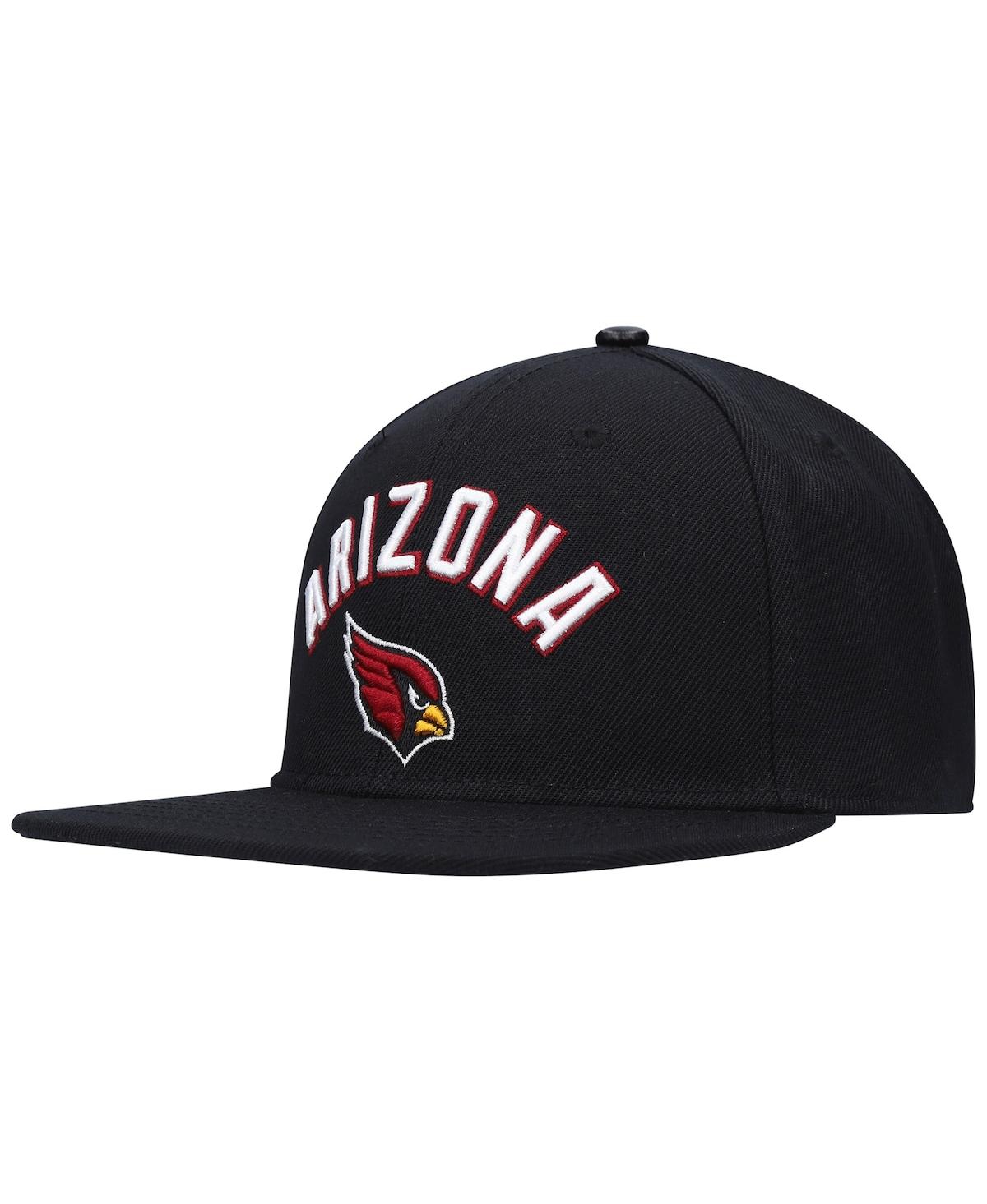 Men's Pro StandardArizona Cardinals Stacked Snapback Hat - Black