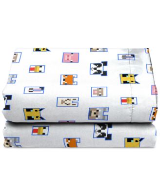 Minecraft CLOSEOUT! Friendly Patchwork 6-Pc. Twin Comforter Set