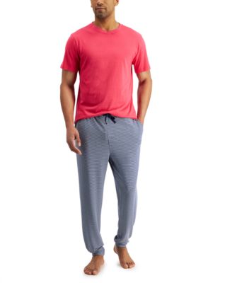 Club Room Mens Pajama T Shirt Jogger Pants Created For Macys