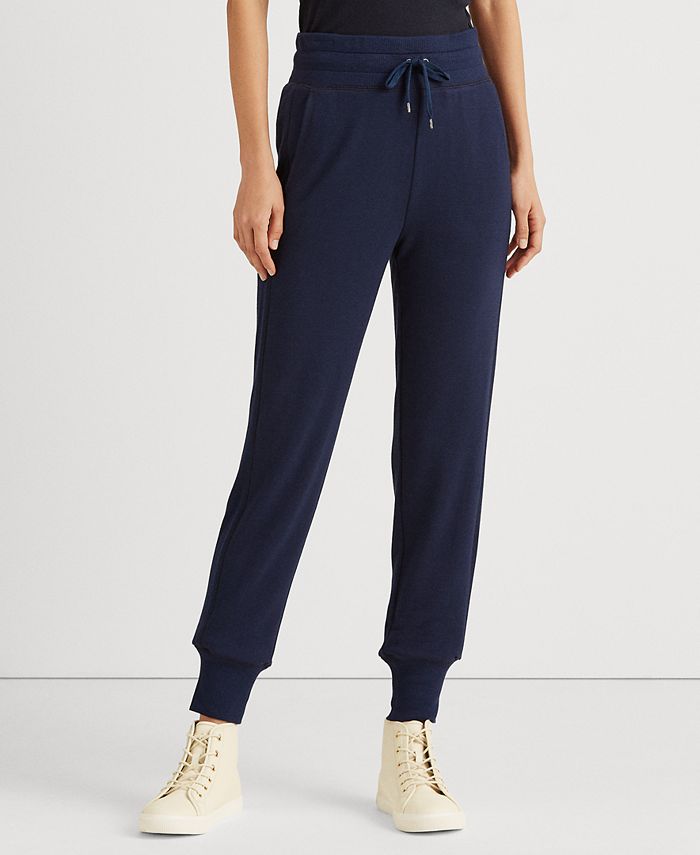 Lauren Ralph Lauren Cable-Knit Jogger Pants - Macy's