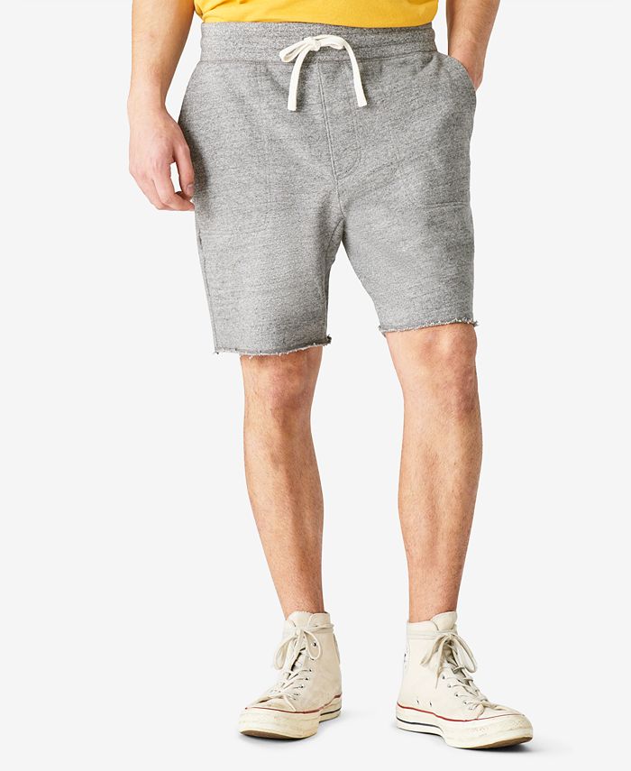 Lucky Brand Men's Sueded Terry Drawstring 9 Shorts - Macy's