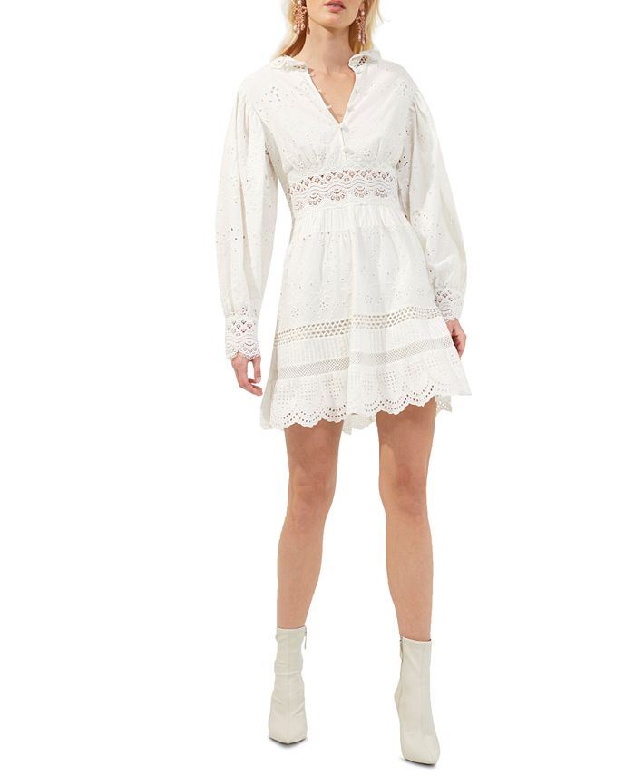 French connection long sleeve dress online