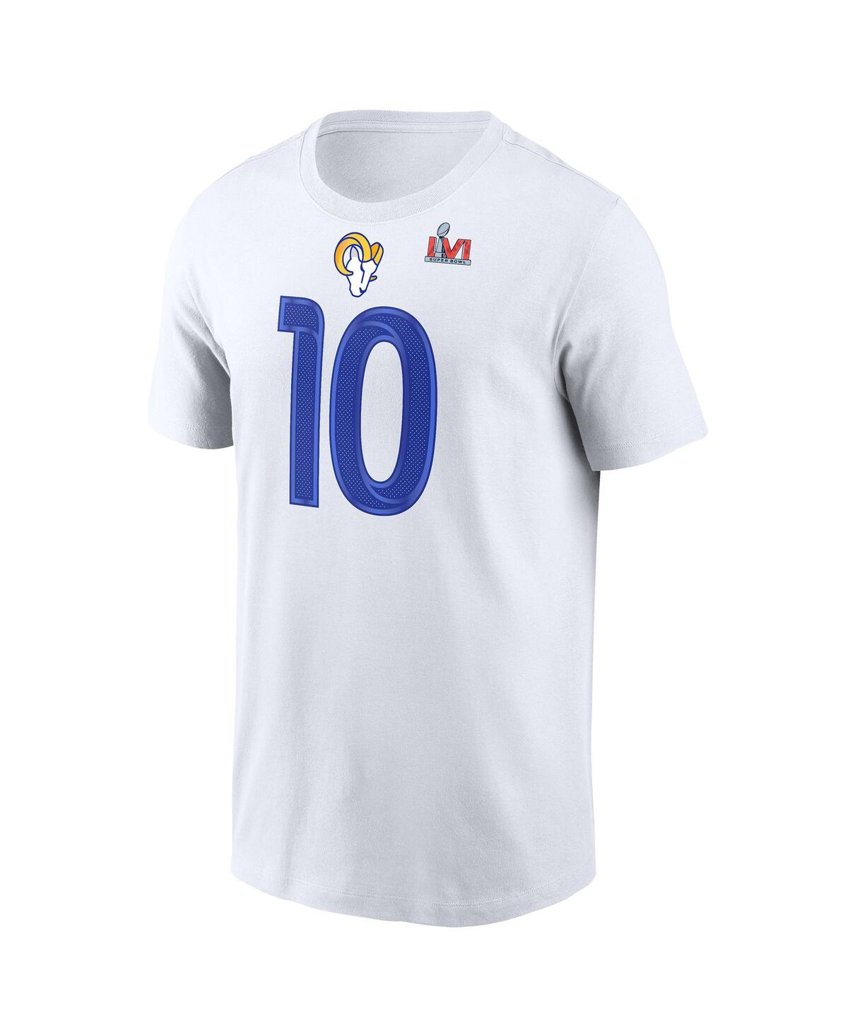 Men's Nike Cooper KuppLos Angeles RamsSuper Bowl Lvi Bound Name and Number T-shirt - White