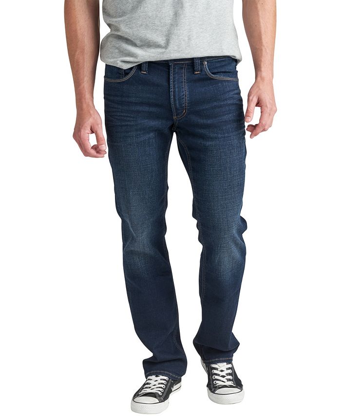 Silver Jeans Co. Men's Allan Classic Fit Straight Leg Jeans - Macy's