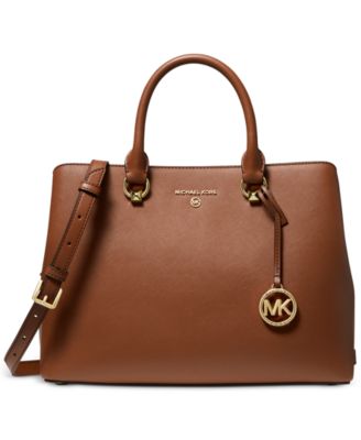 michael kors brown purse macy's