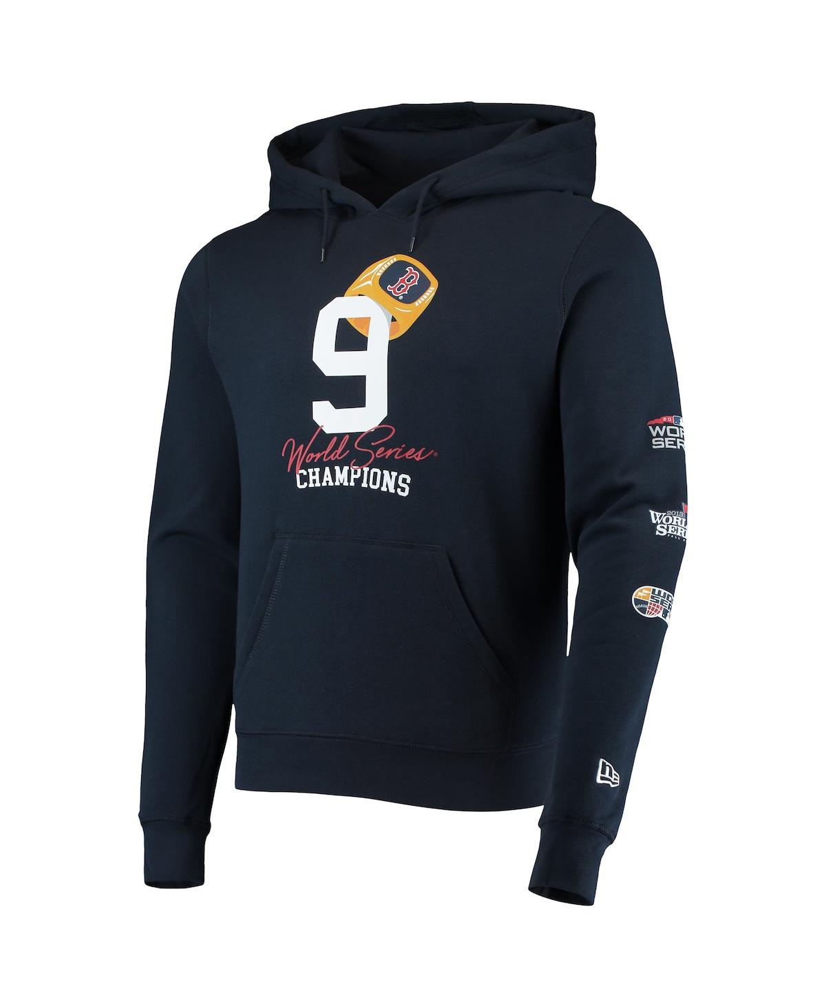 Men's New EraBoston Red Sox Count The Rings Pullover Hoodie - Navy