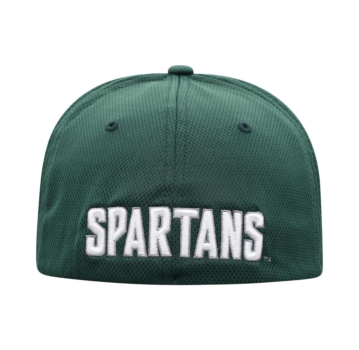 Men's Green Michigan State Spartans Reflex Logo Flex Hat