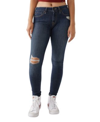 True Religion Halle Ripped Mid-Rise 