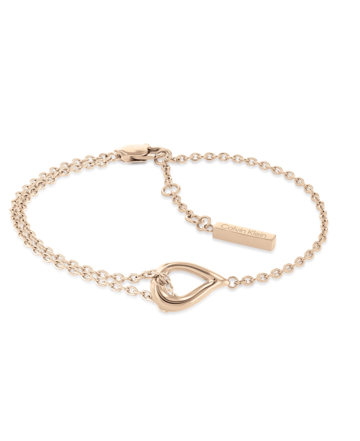 Calvin Klein Women's Stainless Steel Bracelet - Carnation Gold-tone