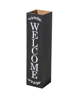 30" Double Sided Solid Boxed 'Welcome to our PORCH' Porch Sign
