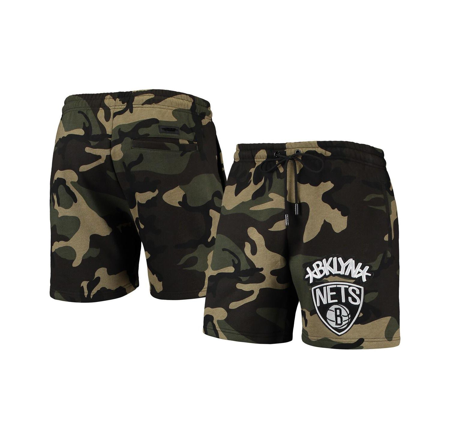 Men's Camo Brooklyn Nets Team Shorts