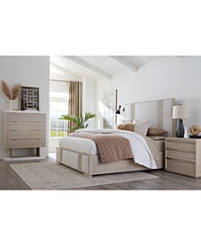 Solaria 3pc Bedroom Set (California King Bed, Chest & Nightstand)