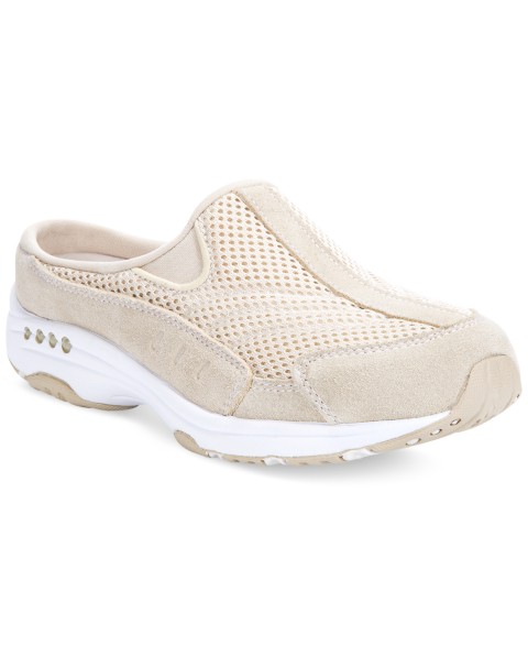 Женские кроссовки Easy Spirit Women's Traveltime Slip-On Mule Walking Sneakers