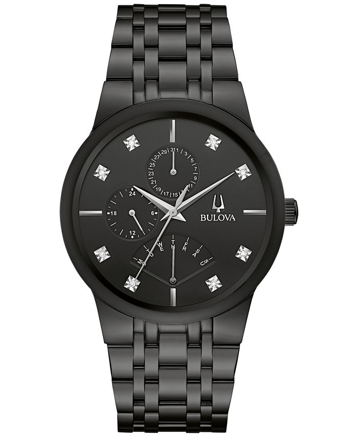Macy's bulova diamond watch top