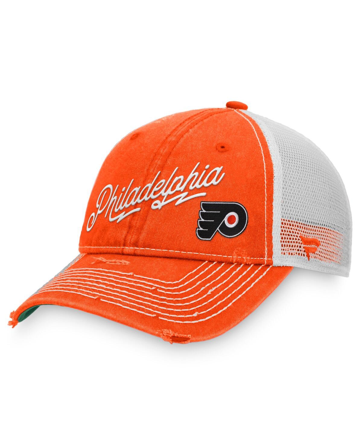 Fanatics Men's Branded Orange Philadelphia Flyers Vintagelook Sport
