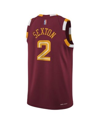 Nike Big Boys Collin Sexton Wine Cleveland Cavaliers 2021/22