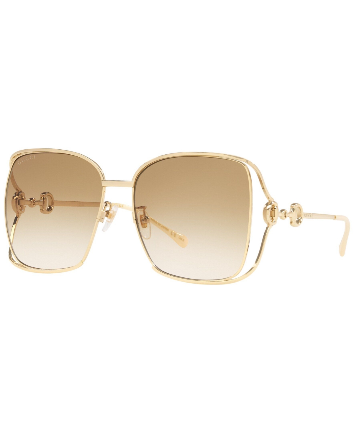 Shop Gucci Women's Sunglasses, Gg1020s In Gold,brown