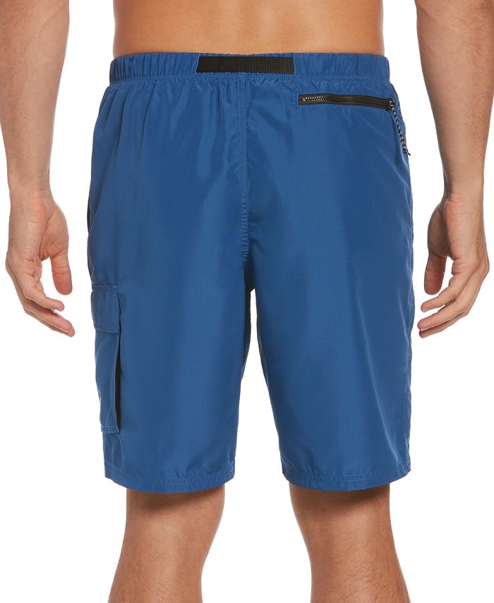 Nike Men's Swim Belted Packable Volley Shorts Macy's