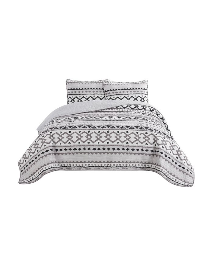 French Connection Adair Quilt Set Collection & Reviews Quilts & Bedspreads Bed & Bath Macy's