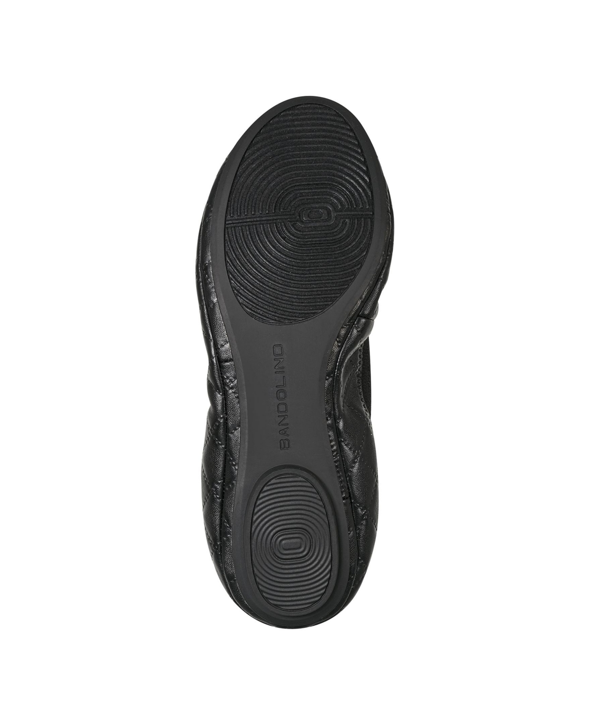 Shop Bandolino Women's Edition Ballet Flats In Black Quilted