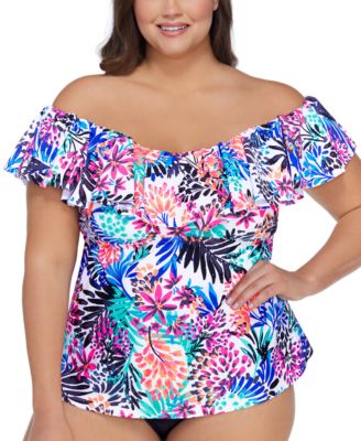 La Flor Underwire Tankini Top \u0026 Bottoms 