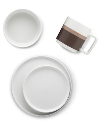 ColorStax Stripe Place Setting, 4 Piece