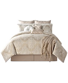 Caspian 14-Pc. Comforter Sets, Created For Macy's