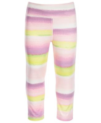 ID Ideology - Little Girls Striped Capri Leggings