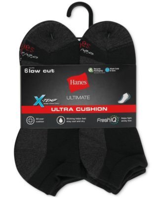 Men's 6-Pk. Ultimate Xtemp Ultra Cushion Low Cut Socks
