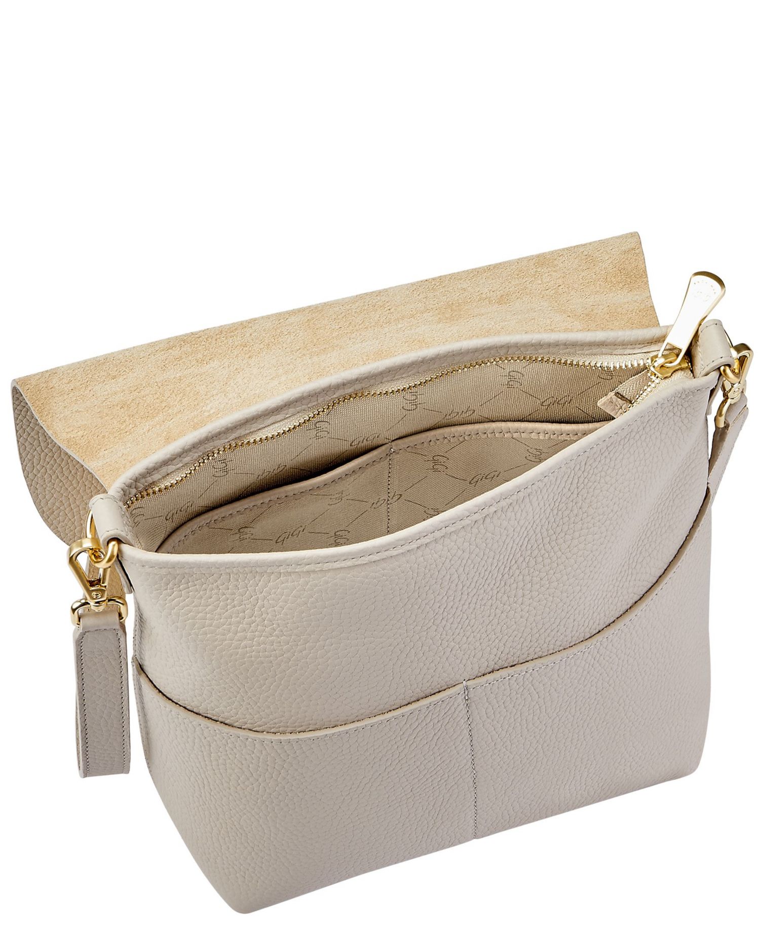 Andie Pebble Leather Crossbody Bag