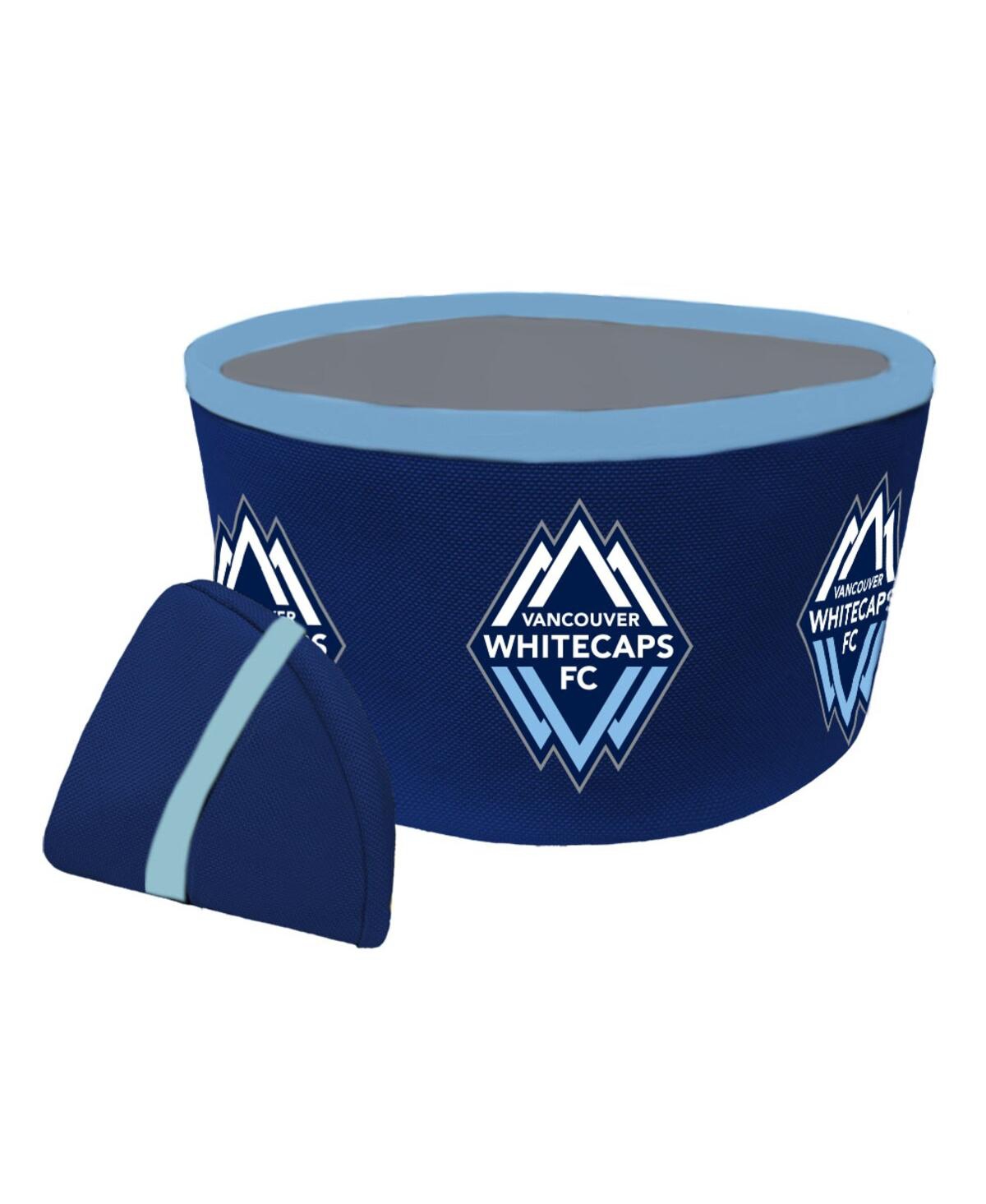 Vancouver Whitecaps Fc Collapsible Travel Dog Bowl - Blue