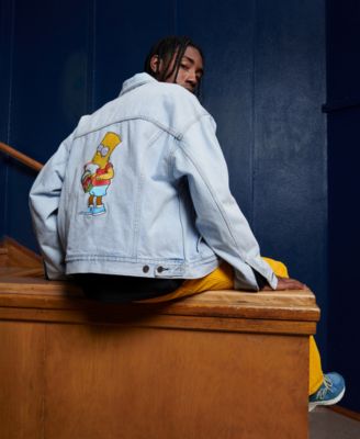 新品 XLサイズ levi's simpsons トラッカージャケット Levi's x The Simpsons™ Unisex Unlined Trucker Jacket - Macy's