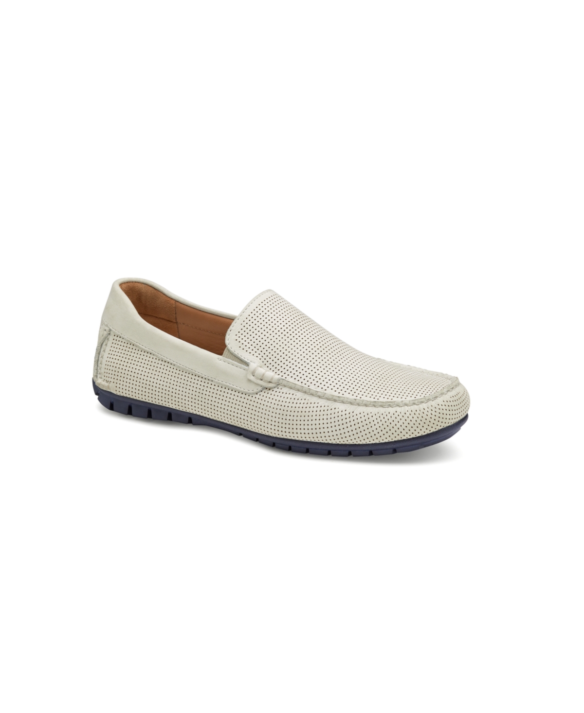 Johnston & Murphy Men's Cort Venetian Shoes Men's Shoes In Off-white