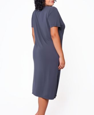 Lilliana Plus Size Modal Lounge Dress