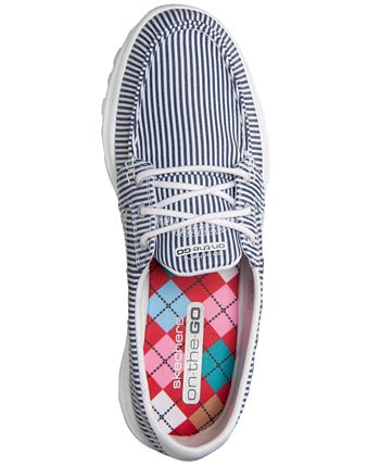 Skechers go step hot sale sandy boat shoes