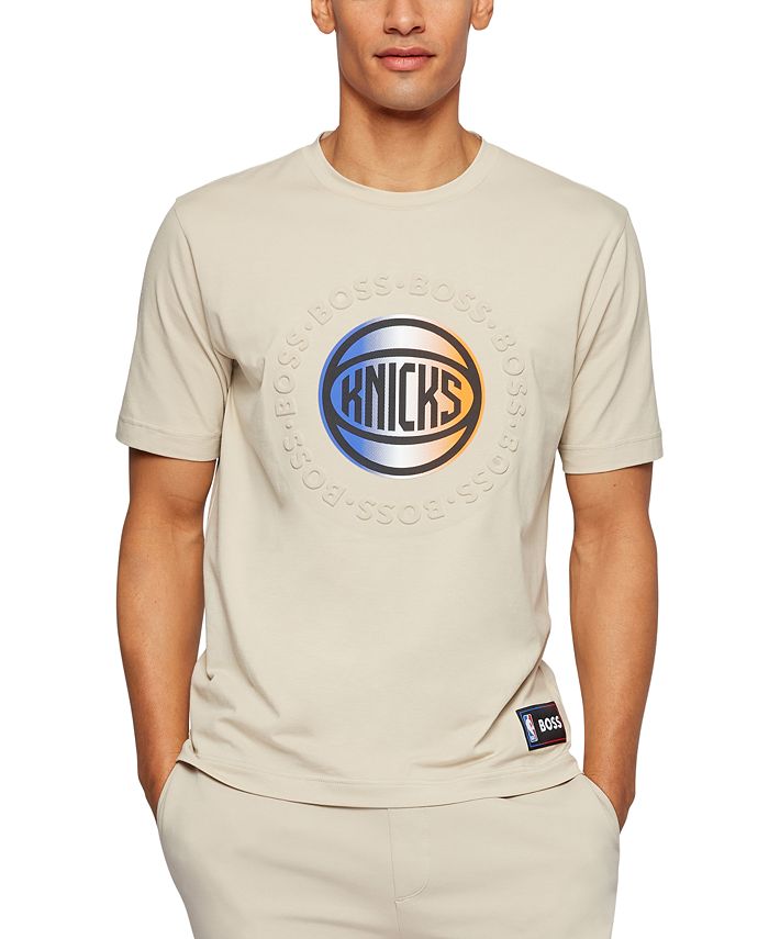 Jordan New York Knicks Men's Statement Wordmark T-Shirt - Macy's
