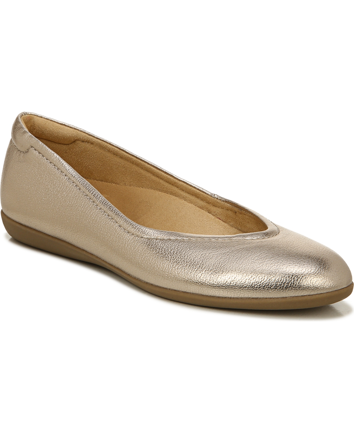 Naturalizer discount silver flats