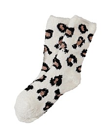 Women's Leopard Cozy Socks