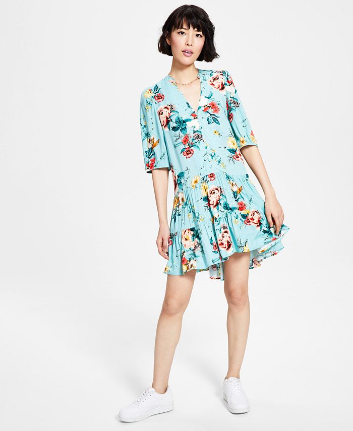 Tinsel Petite Tiered Floral Dress & Reviews Dresses Petites Macy's
