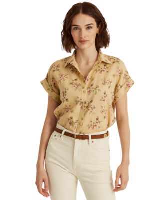 lauren ralph lauren petite tops