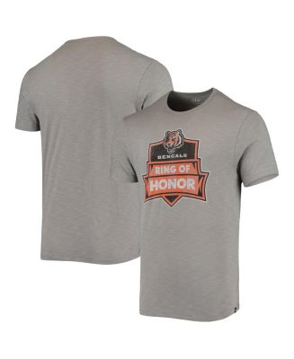 '47 Brand Men's '47 Gray Cincinnati Bengals Ring Of Honor T-shirt - Macy's