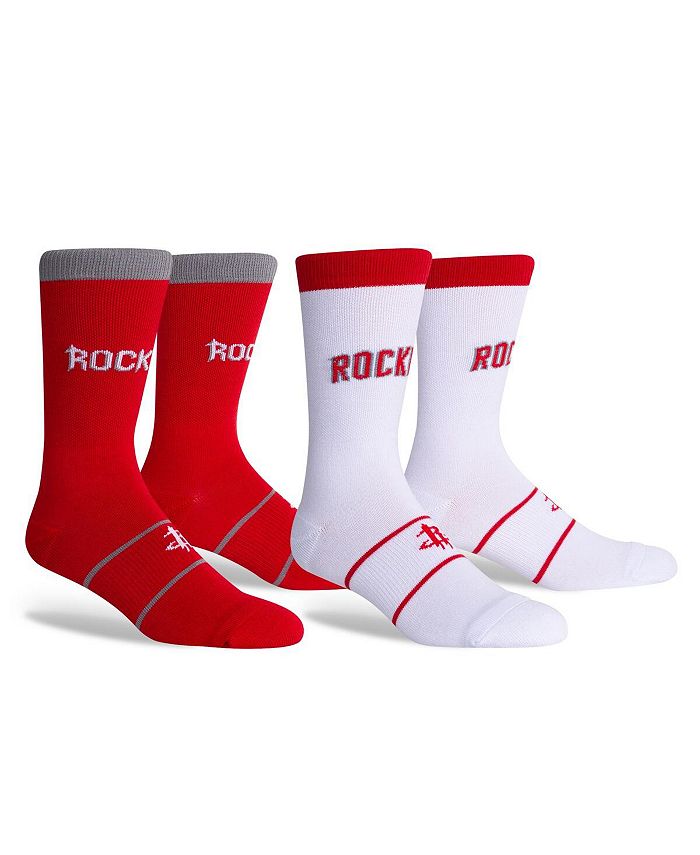 PKWY Boys and Girls Youth Houston Rockets 2-Pack Uniform Home & Away Crew  Socks - Macy's