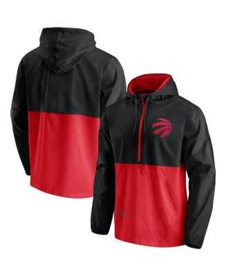 激安通販 Fanatics Men's Party Block Anorak Raptors Toronto Red Black, ウェア