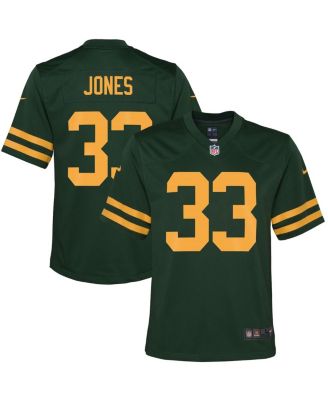 Aaron Jones Green Bay Packers Nike Youth Game Jersey - Green