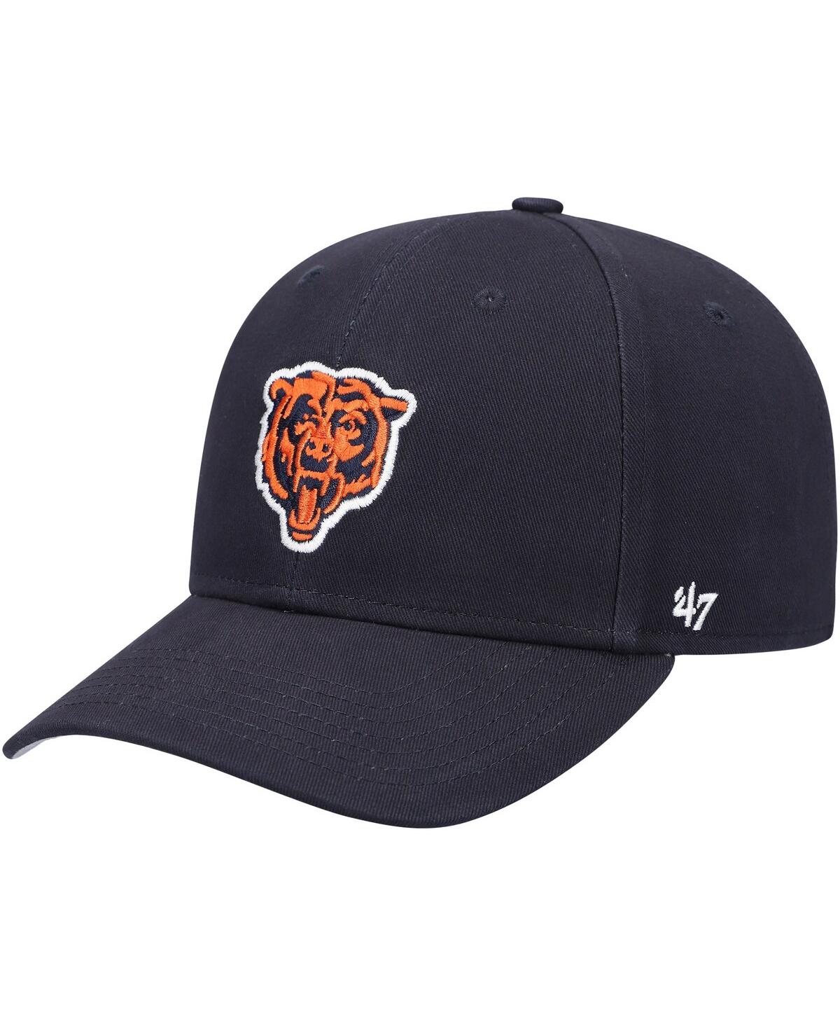 47 Brand Babies' Toddler Unisex '47 Navy Chicago Bears Team Basic Mvp Adjustable Hat