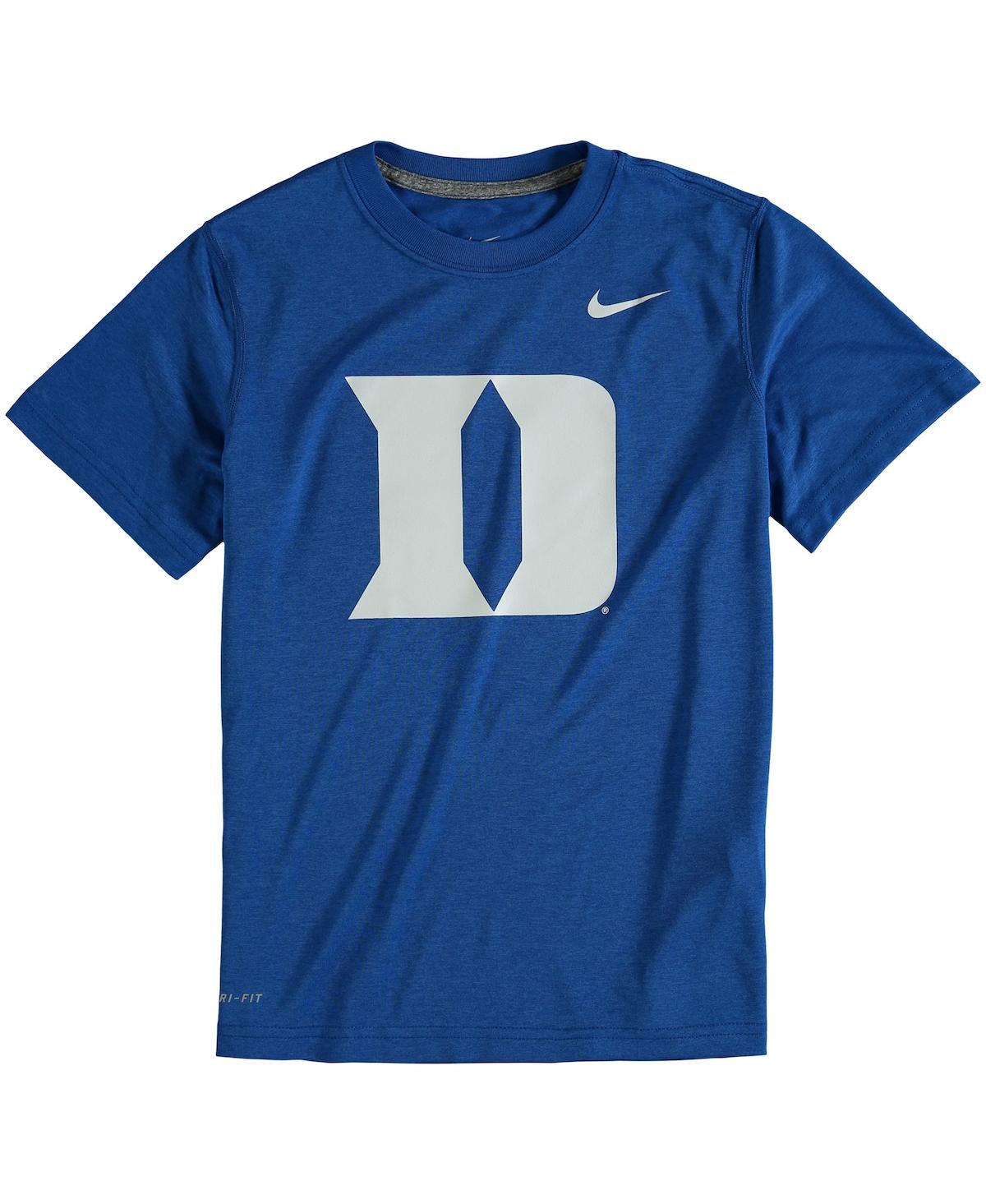 Youth Boys Nike Royal Duke Blue Devils Logo Legend Dri-fit T-shirt